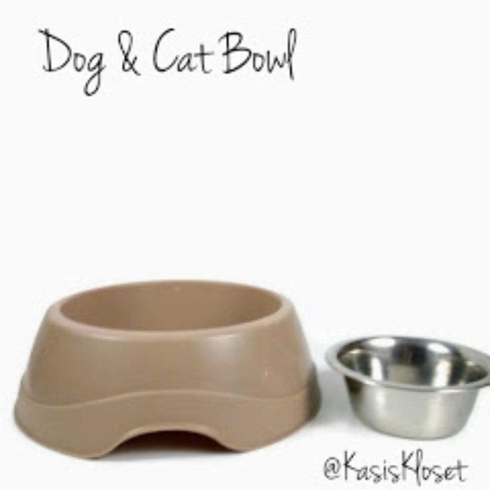 🔥4/$20 Sterlite Dog Bowl & Unbranded Cat Bowl